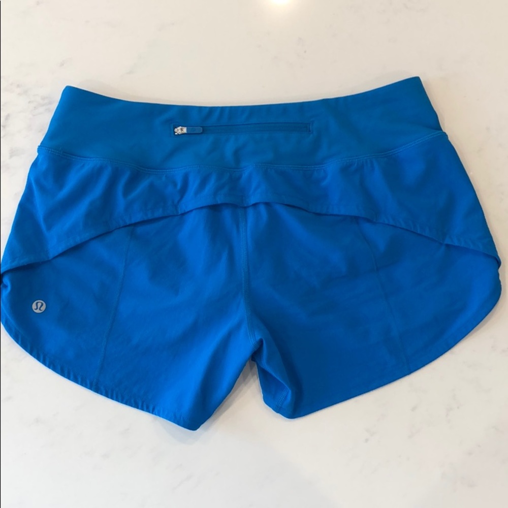 Lululemon speed shorts